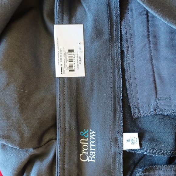 Croft & Barrow Ladie's Woven Pant - Picture 7 of 11